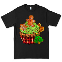 Black christmas cookie cupcake Premium Tee - AdoDesignShop
