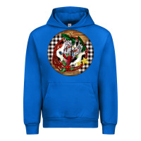 Cobalt Cowgirl Boots Urban Hoodie - FaDigitalArtStudio