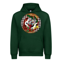 Forest Green Cowgirl Boots Urban Hoodie - FaDigitalArtStudio