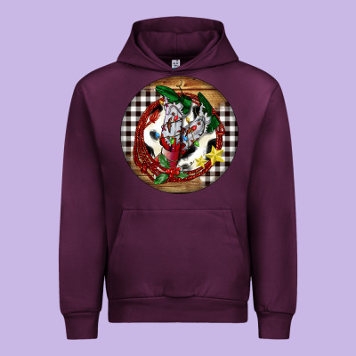 Cowgirl Boots Urban Hoodie Designed By Fadigitalartstudio