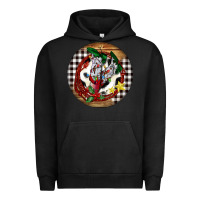 Pigment Black Cowgirl Boots Urban Hoodie - FaDigitalArtStudio