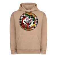 Pigment Burro Cowgirl Boots Urban Hoodie - FaDigitalArtStudio