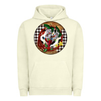 Pigment Pistachio Cowgirl Boots Urban Hoodie - FaDigitalArtStudio