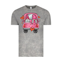 Cloud Rock valentines day gnome truck Vintage Tee - MaliasSmallBusiness