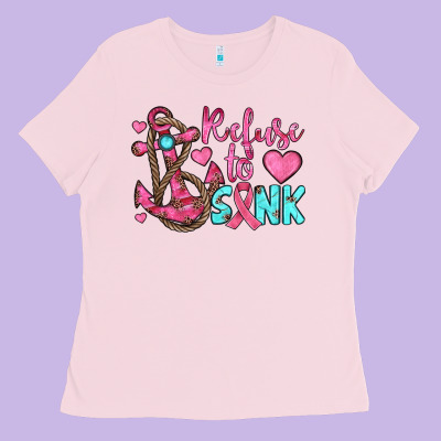 Refuse To Sink Ladies Tee Designed By Jahusdesignshop