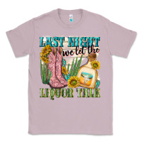 Lilac last night we let the liquar talk Classic Tee - NancyCooperArtShop