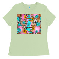 Matcha western mama Ladies Tee - RanaPortraitStore