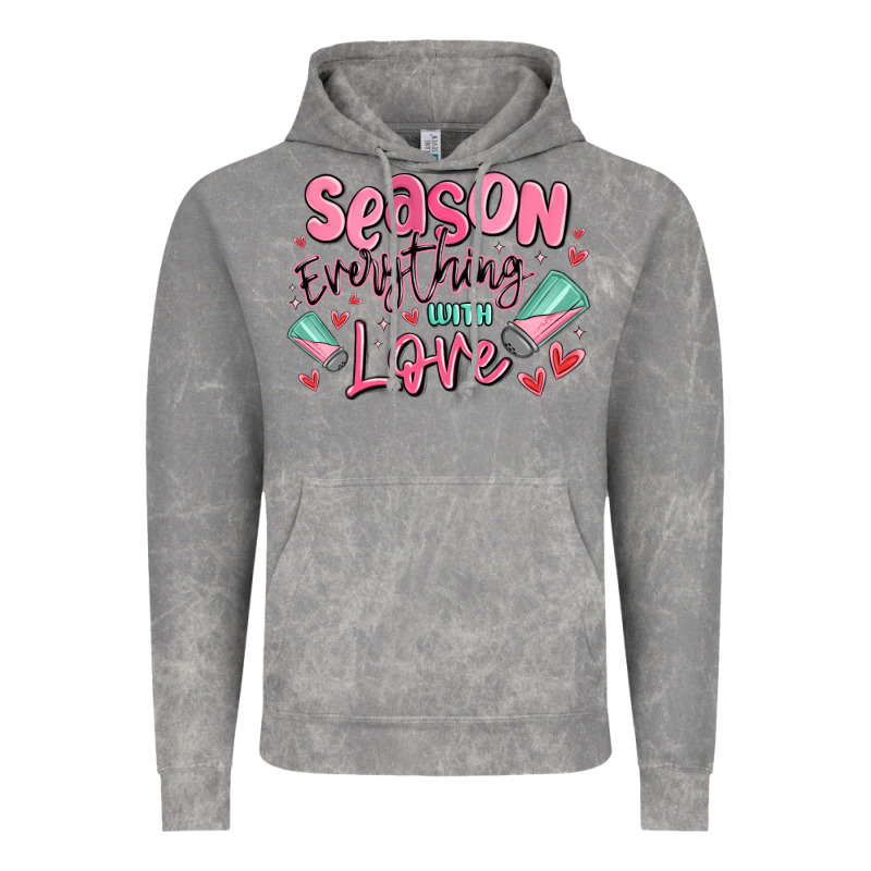 Season Everything With Love Vintage Hoodie by MaliasSmallBusiness | Teevron