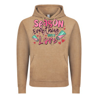 Vintage Coffee season everything with love Vintage Hoodie - MaliasSmallBusiness