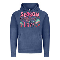 Vintage Denim season everything with love Vintage Hoodie - MaliasSmallBusiness