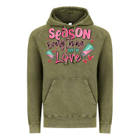 Vintage Olive season everything with love Vintage Hoodie - MaliasSmallBusiness