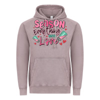 Vintage Zinc season everything with love Vintage Hoodie - MaliasSmallBusiness