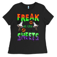 Black freak in the sheets Ladies Tee - BundleAndBundleShop
