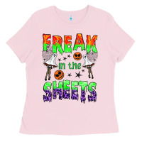 Bubblegum Pink freak in the sheets Ladies Tee - BundleAndBundleShop