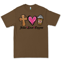 Cacao jesus love coffee Premium Tee - Jasminsmagicworld