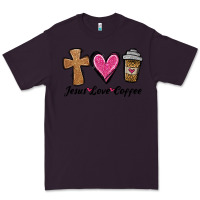 Plum jesus love coffee Premium Tee - Jasminsmagicworld