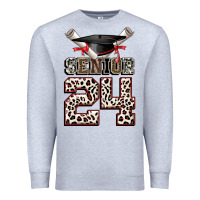 Heather Grey senior 24 Premium Sweatshirt - CowGirlArtShop