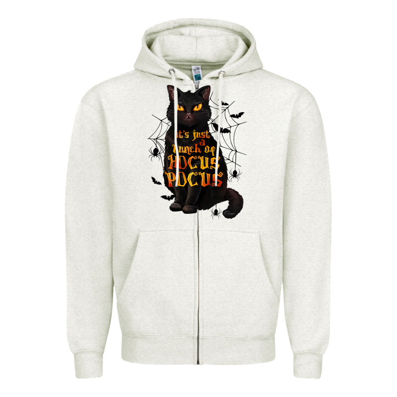 It's Just A Bunch Of Hocus Pocus Zipper Hoodie by texasbilliewilder | Teevron