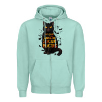 Seafoam It's Just a Bunch of Hocus Pocus Zipper Hoodie - texasbilliewilder