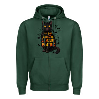 Sports Green It's Just a Bunch of Hocus Pocus Zipper Hoodie - texasbilliewilder