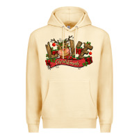 Pina Colada love christmas reindeer Premium Hoodie - CowGirlArtShop