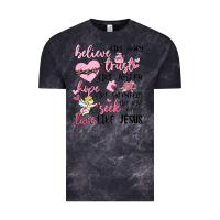 Cloud Black christian valentines Vintage Tee - MaliasSmallBusiness