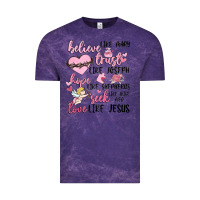 Cloud Purple christian valentines Vintage Tee - MaliasSmallBusiness
