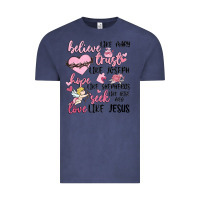 Vintage Denim christian valentines Vintage Tee - MaliasSmallBusiness