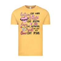 Vintage Mustard christian valentines Vintage Tee - MaliasSmallBusiness