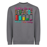 Storm Battery Life Of A Educator Heavyweight Sweatshirt - BundleAndBundleShop