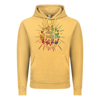 Vintage Mustard not by my strength but his Vintage Hoodie - MaliasSmallBusiness