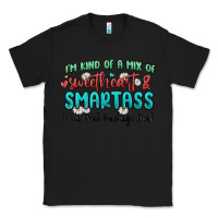 Black im  kind of a mix of sweetheart and smartass Classic Tee - MaliasSmallBusiness