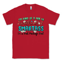 Red im  kind of a mix of sweetheart and smartass Classic Tee - MaliasSmallBusiness