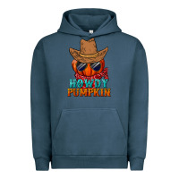 Pigment Midnight Navy howdy pumpkin Urban Hoodie - BundleAndBundleShop