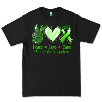 Black peace love cure non hodgkin's lymphoma Premium Tee - Jasminsmagicworld