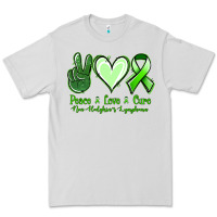 Dove Grey peace love cure non hodgkin's lymphoma Premium Tee - Jasminsmagicworld