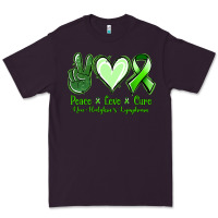 Plum peace love cure non hodgkin's lymphoma Premium Tee - Jasminsmagicworld
