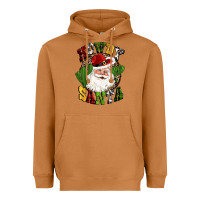 Meerkat howdy santa western cactus christmas Heavyweight Hoodie - CowGirlArtShop