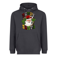 Smoke howdy santa western cactus christmas Heavyweight Hoodie - CowGirlArtShop