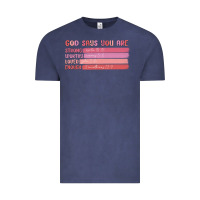 Vintage Denim god says you are Vintage Tee - MaliasSmallBusiness