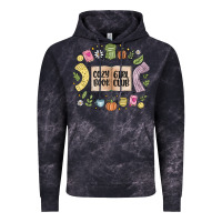 Cloud Black cozy book girl club Vintage Hoodie - MaliasSmallBusiness