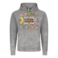 Cloud Rock cozy book girl club Vintage Hoodie - MaliasSmallBusiness