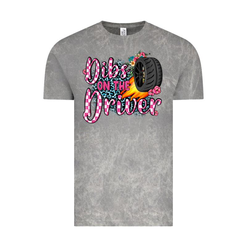 Dibs On The Driver Vintage Tee by JahusDesignShop | Teevron