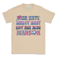 Mushroom lord have mercy baby got her blue jeans on Classic Tee - NancyCooperArtShop