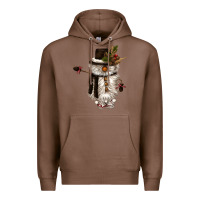 Chestnut snowman gnome Premium Hoodie - CowGirlArtShop