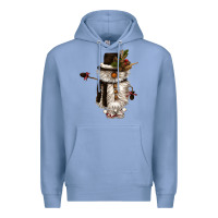 Colony Blue snowman gnome Premium Hoodie - CowGirlArtShop