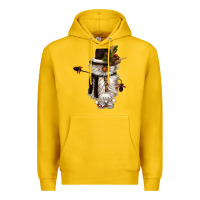 Lemon snowman gnome Premium Hoodie - CowGirlArtShop
