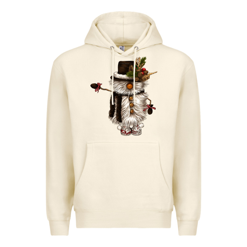 Snowman Gnome Premium Hoodie by CowGirlArtShop | Teevron