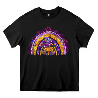 Black witchy gnome rainbow Heavy Core Tee - BundleAndBundleShop