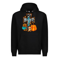 Black thankful cross Premium Hoodie - JahusDesignShop